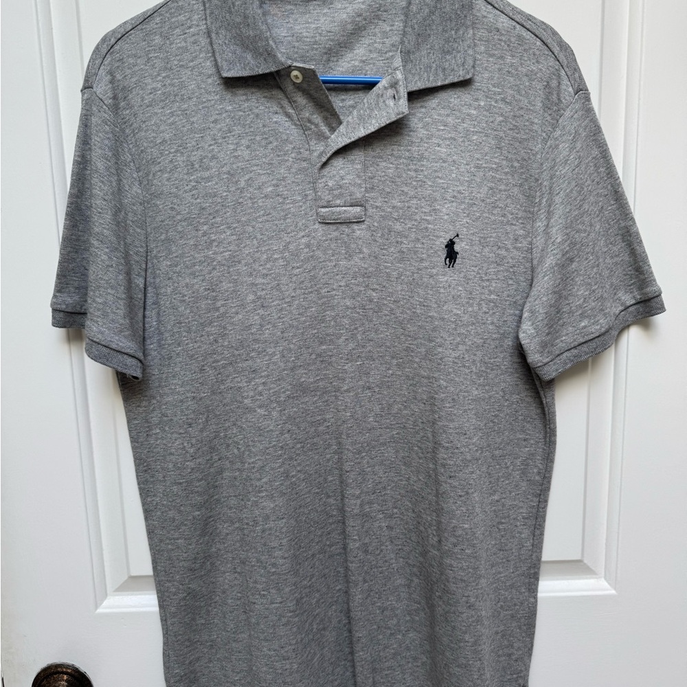 Polo by Ralph Lauren Heather Gray Men's Polo Shirt